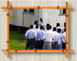 7th Day Adventist missionary outdoor recruiting service